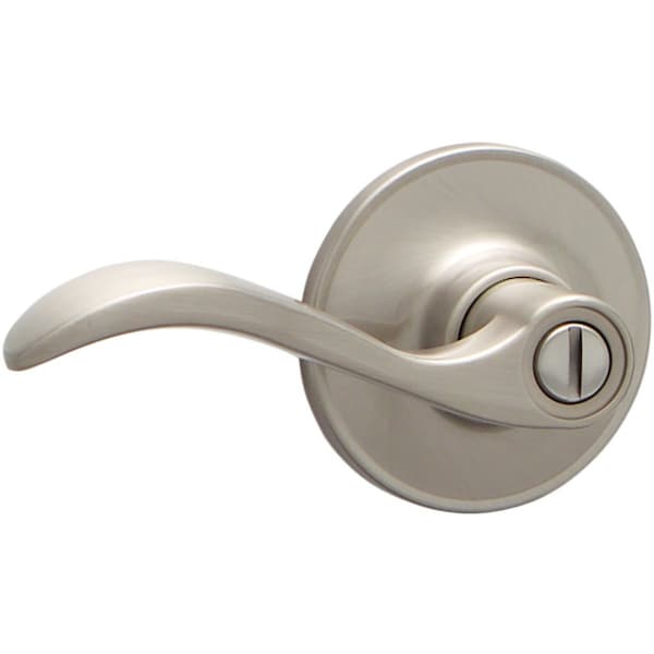 Schlage Dexter Satin Nickel Seville Privacy Door Lever J40VSEV619 - main